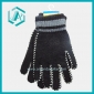 2010 new plain design and cool black wool men's gloves