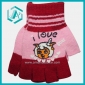 Wholesale Cute and popular girls' half gloves with Xiyangyang pattern made in China
