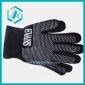 Wholesale Durable round dot black gloves cool men's gloves made of acrylic