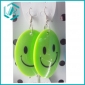 Wholesale So cute smiling face atyle round green earring girls favourite on sale