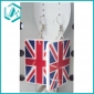 Wholesale Fashion acrylic simple design square earring with flag pattern on sale
