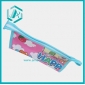 Wholesale Nice Shape New PU Leather Pencil Case with Zipper on Top