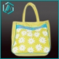 Wholesale New Large Handmade Yellow White Ladies Beach Tote Bag