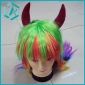 one dollar Cool special creative fashion hair wig with different colors on sale