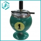 2010 fashion colour globular shape metal ashtray