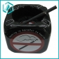 Wholesale Colour square shape ceramic ashtray, table ashtray, craft ashtray, promotion ashtray