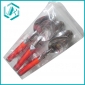 Wholesale 2010 new economical iron Table spoon with red handle on sale