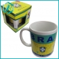 Wholesale 2010 Fashionable Ceramic Soccer Mug Printed with Words and Pictures