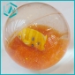 Wholesale Orange Crystal Ball with Cute Yellow Fish Diameter 100mm