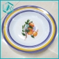 Beauty promotional Plastic Top Quality Dish with Nice Printed/ serving trays