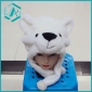Wholesale Soft winter hats,animal hats, plush hats, scarf hats, RABBITE head