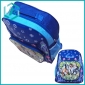 Wholesale lovely blue children schoolbag with cartoon print in promotion/190D/19.65inches