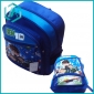 Wholesale lovely blue children schoolbag with cartoon print in promotion/190D/17.03inches