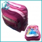 Wholesale lovely pink children schoolbag with cartoon print in promotion/600D/19.65inches