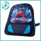 Wholesale lovely blue children schoolbag with spiderman print in promotion/190D/18.34inches