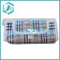 Wholesale 2010 newest style fabric two zippers pencil case