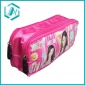 Wholesale Latest fabric two zippers pencil case with fashion design