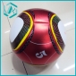 Wholesale PVC handsewn footbal, soccer ball, four colours mixed, 400g