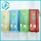 Wholesale kids stationery set PVC pencil case 4 colors mixed packing