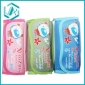 Wholesale 2010 kids stationery set PVC pencil case with different colors and fashion design