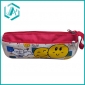 Wholesale 2010 newest style two zippers cartoon fabric pencil case