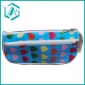 Wholesale 2010 kids stationery set two zippers leather pencil case