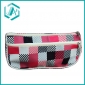 Wholesale Kids stationery set two zippers leather pencil case