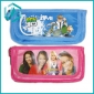 Wholesale student supplies stationery set PVC pencil case  4 colors mixed packing