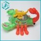 Wholesale Newest fashion design scorpion shape wind-up toy with light