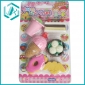 Wholesale lovely food shape student favorit daily eraser