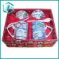 Wholesale hot sell lovely cartoon ceramic cup sets