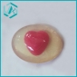 Wholesale Lovely middle red heart fruit glycerine soap in promotion