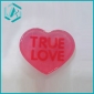Wholesale Red " true love" lovely design fruit glycerine soap in promotion