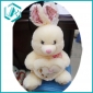 Wholesale Kids preferred Lovely PP cotton plush white rabbit toys, 24cm