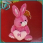 Wholesale 2010 Kids preferred Lovely PP cotton plush rose rabbit toys, 13cm
