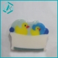 Wholesale Two little duck design lovely fruit glycerine soap in promotion