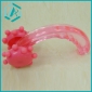 New design body plastic massager with battery and nice colours
