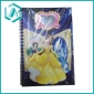 Wholesale cartoon lovely design coil notebook with snowhite princess printed