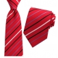 Wholesale men's well-sell advanced classical style 100% silk tie in big red