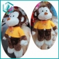 Wholesale 2010 fashional cute yellow 77cm long plush monkey toy