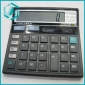 Cheap business and office solar power black calculator