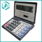 Wholesale New foldable electric and solar power black calculator