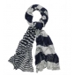Wholesale Lady's fashion scarf, top quality polyster and cotton, newest style for western market