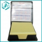 Wholesale Fashioan yellow self-adhesive notepad with calendar