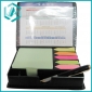 Wholesale Various color self-adhesive note pad with calendar and pen