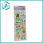 Wholesale cute zoo 20 Animals pvc stickers, Best gift for kits