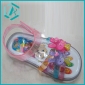 Wholesale 2011 newest kid's sandal, lovely cartoon design, with light on sole