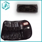 Wholesale basic mix 7pcs set cosmetic brush with black pouch
