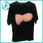 life-like halloween party women's bosom T-shirt