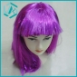 Wholesale Purple Straight Medium Long Cosplay Party Wig Wigs